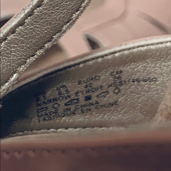 Soft Style blush and black wedges size 8.5 narrow - Picture 10 of 12